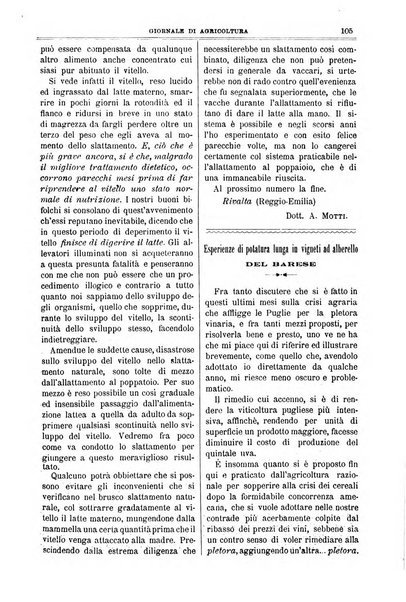 L' Italia agricola giornale di agricoltura