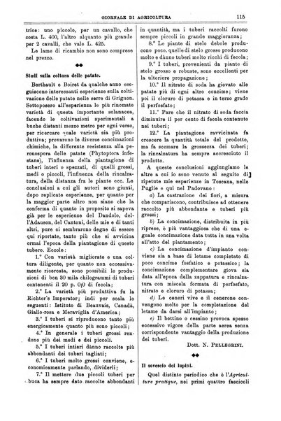 L' Italia agricola giornale di agricoltura