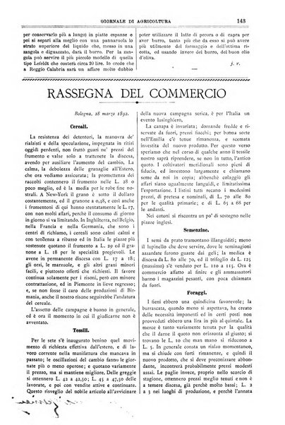 L' Italia agricola giornale di agricoltura