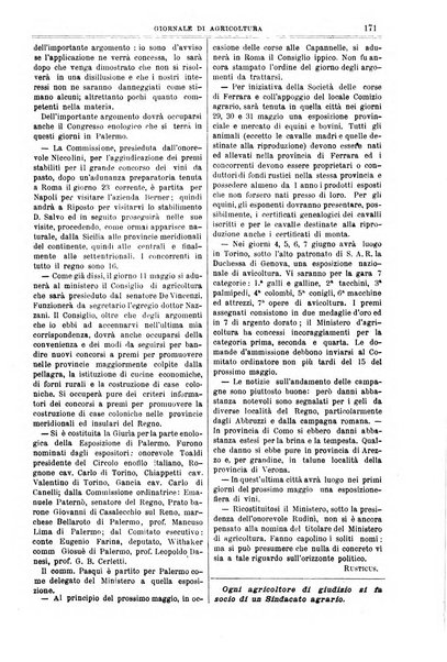 L' Italia agricola giornale di agricoltura