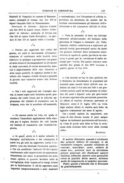 L' Italia agricola giornale di agricoltura