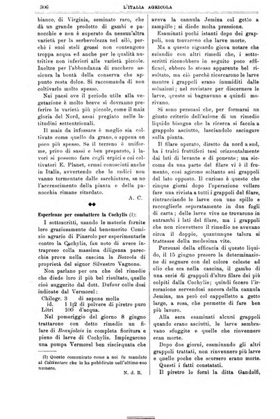 L' Italia agricola giornale di agricoltura