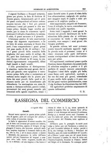 L' Italia agricola giornale di agricoltura