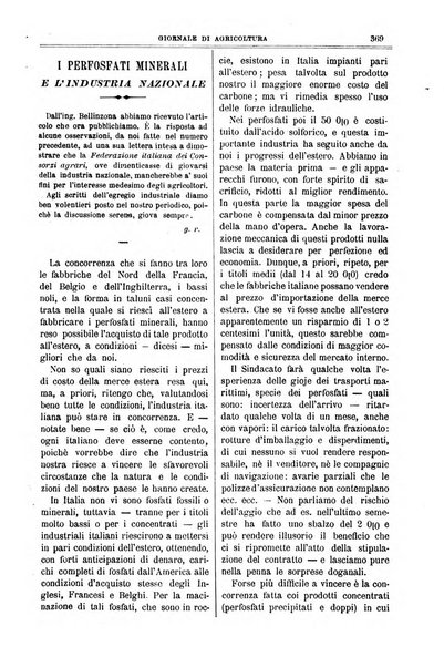 L' Italia agricola giornale di agricoltura