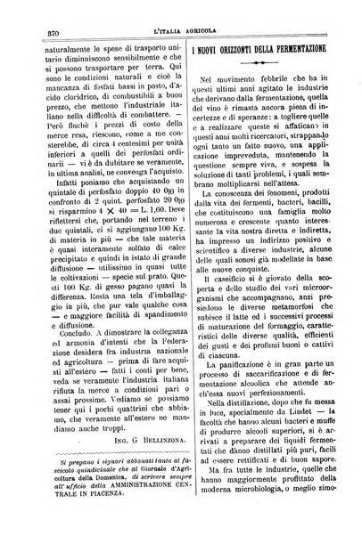 L' Italia agricola giornale di agricoltura