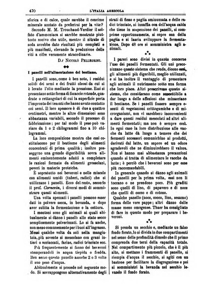 L' Italia agricola giornale di agricoltura