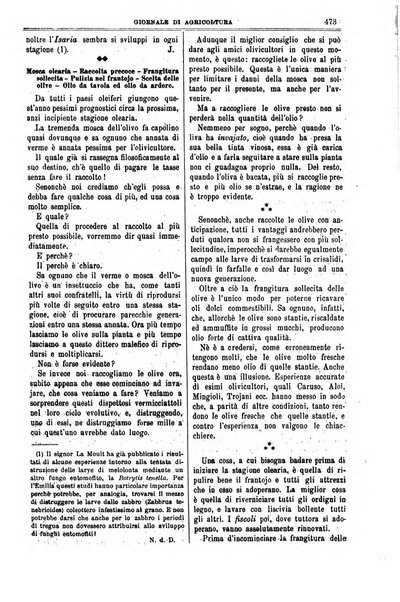 L' Italia agricola giornale di agricoltura