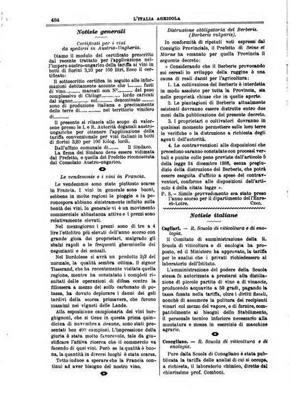 L' Italia agricola giornale di agricoltura