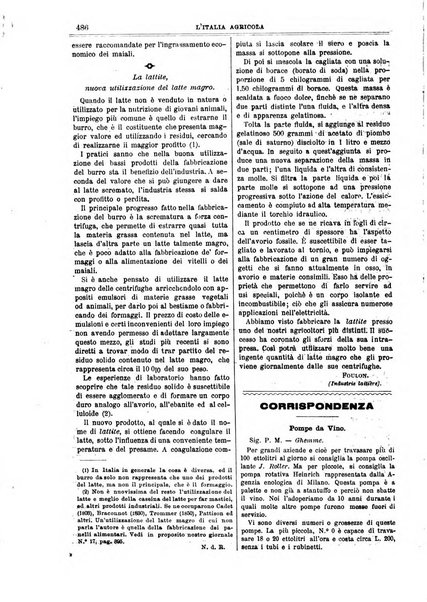 L' Italia agricola giornale di agricoltura