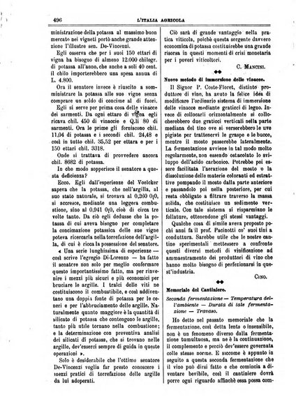 L' Italia agricola giornale di agricoltura