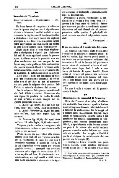 L' Italia agricola giornale di agricoltura