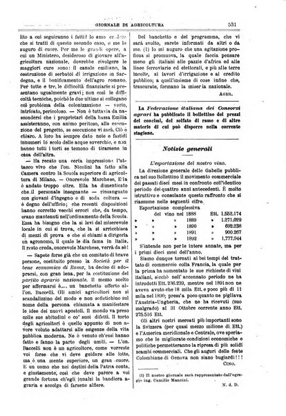 L' Italia agricola giornale di agricoltura