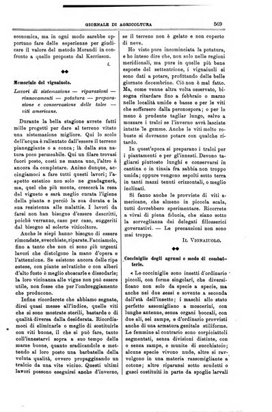 L' Italia agricola giornale di agricoltura