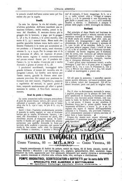 L' Italia agricola giornale di agricoltura