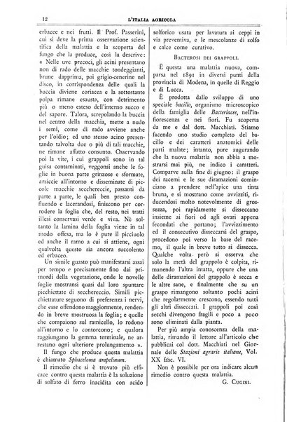 L' Italia agricola giornale di agricoltura