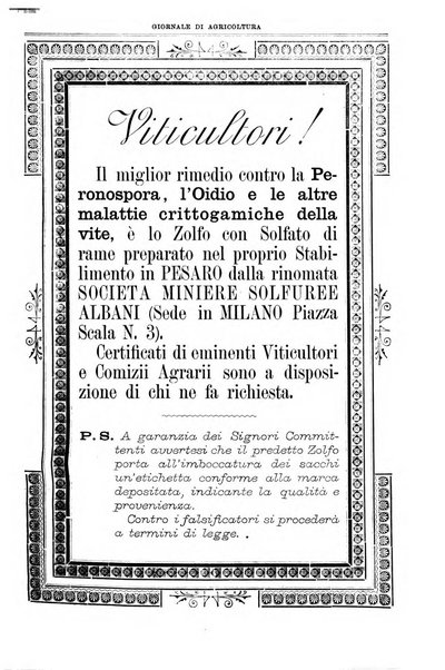 L' Italia agricola giornale di agricoltura