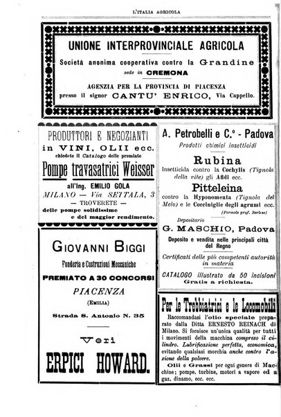 L' Italia agricola giornale di agricoltura