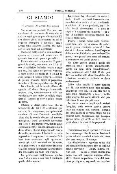 L' Italia agricola giornale di agricoltura