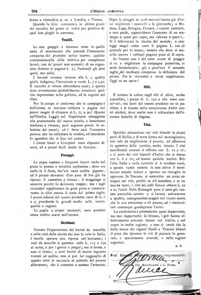 L' Italia agricola giornale di agricoltura