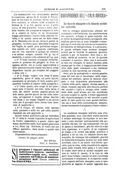 L' Italia agricola giornale di agricoltura