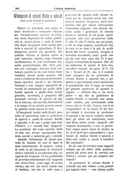 L' Italia agricola giornale di agricoltura