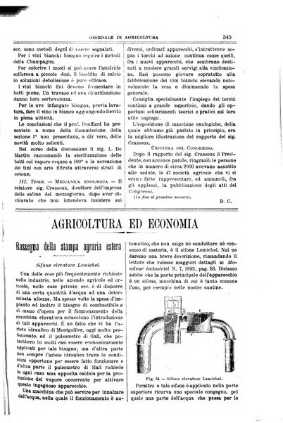 L' Italia agricola giornale di agricoltura