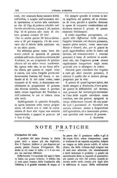 L' Italia agricola giornale di agricoltura