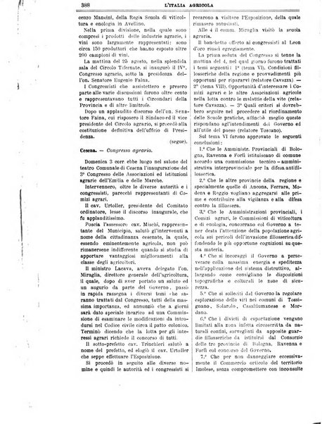 L' Italia agricola giornale di agricoltura