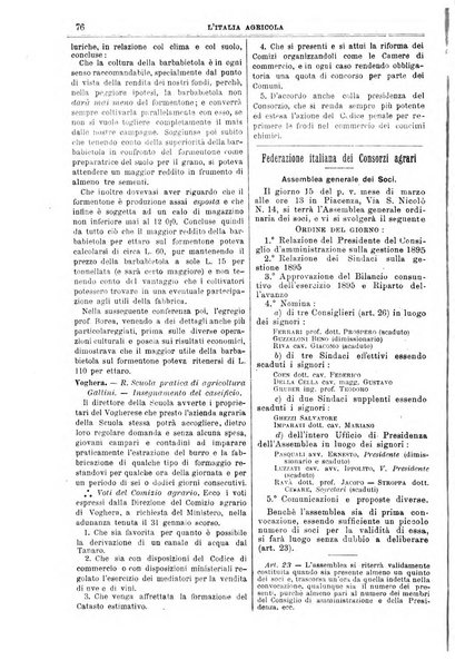 L' Italia agricola giornale di agricoltura