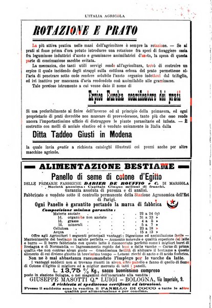 L' Italia agricola giornale di agricoltura