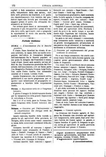 L' Italia agricola giornale di agricoltura