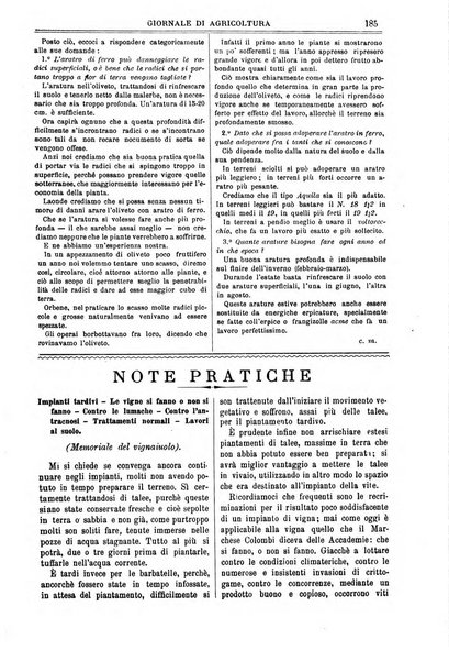 L' Italia agricola giornale di agricoltura