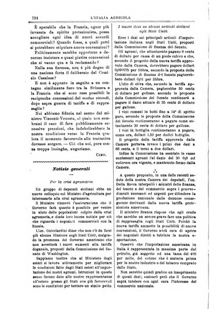 L' Italia agricola giornale di agricoltura