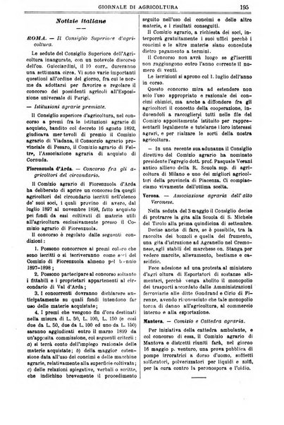 L' Italia agricola giornale di agricoltura