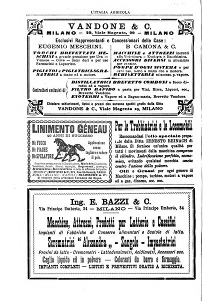 L' Italia agricola giornale di agricoltura