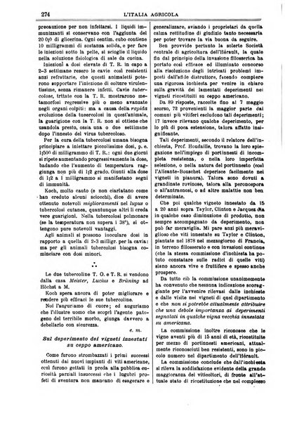 L' Italia agricola giornale di agricoltura