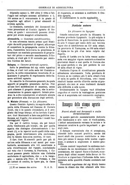 L' Italia agricola giornale di agricoltura