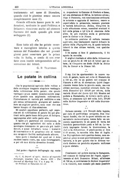 L' Italia agricola giornale di agricoltura