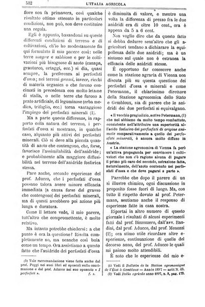 L' Italia agricola giornale di agricoltura