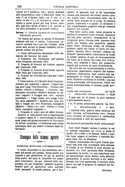 L' Italia agricola giornale di agricoltura