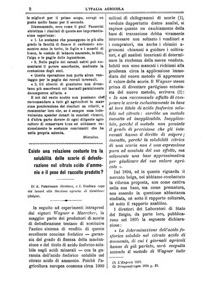 L' Italia agricola giornale di agricoltura