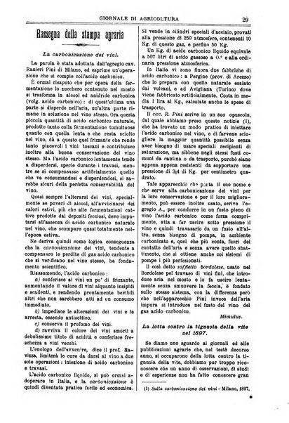 L' Italia agricola giornale di agricoltura