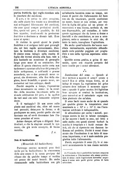 L' Italia agricola giornale di agricoltura