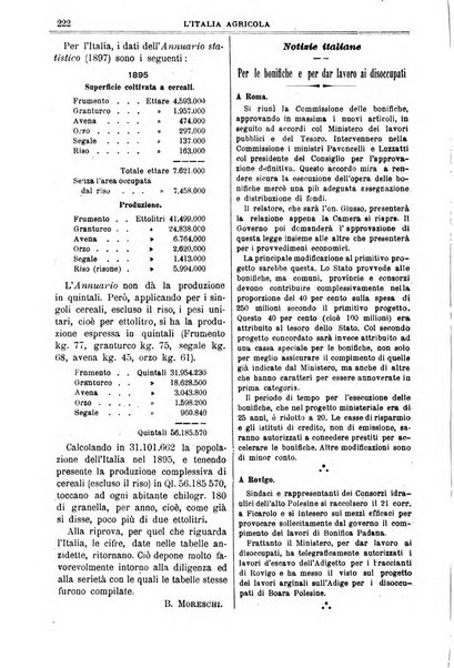 L' Italia agricola giornale di agricoltura