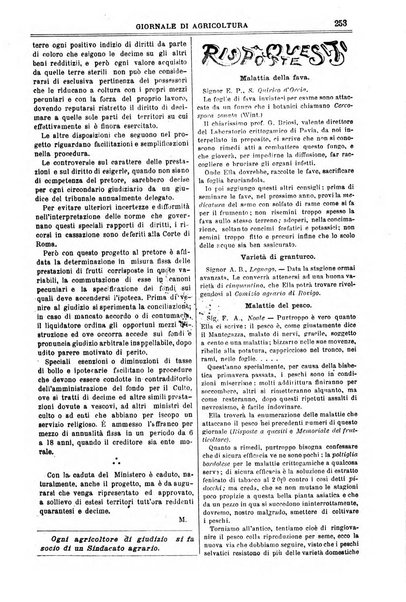 L' Italia agricola giornale di agricoltura