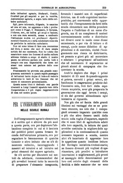 L' Italia agricola giornale di agricoltura