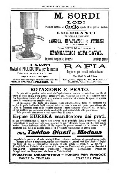 L' Italia agricola giornale di agricoltura