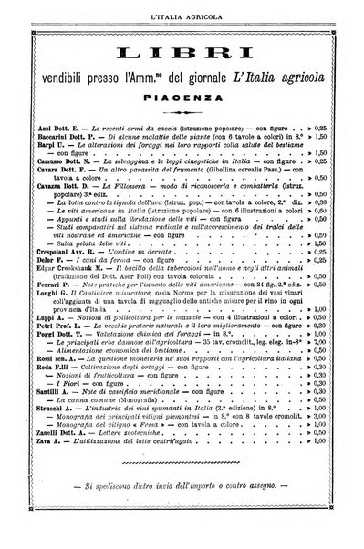 L' Italia agricola giornale di agricoltura