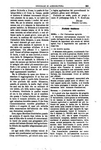 L' Italia agricola giornale di agricoltura