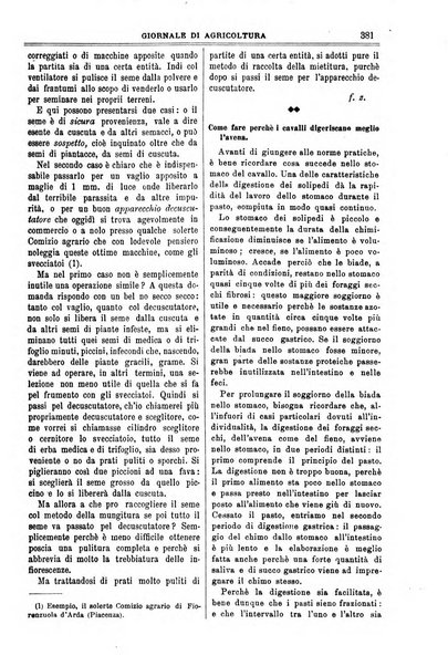 L' Italia agricola giornale di agricoltura